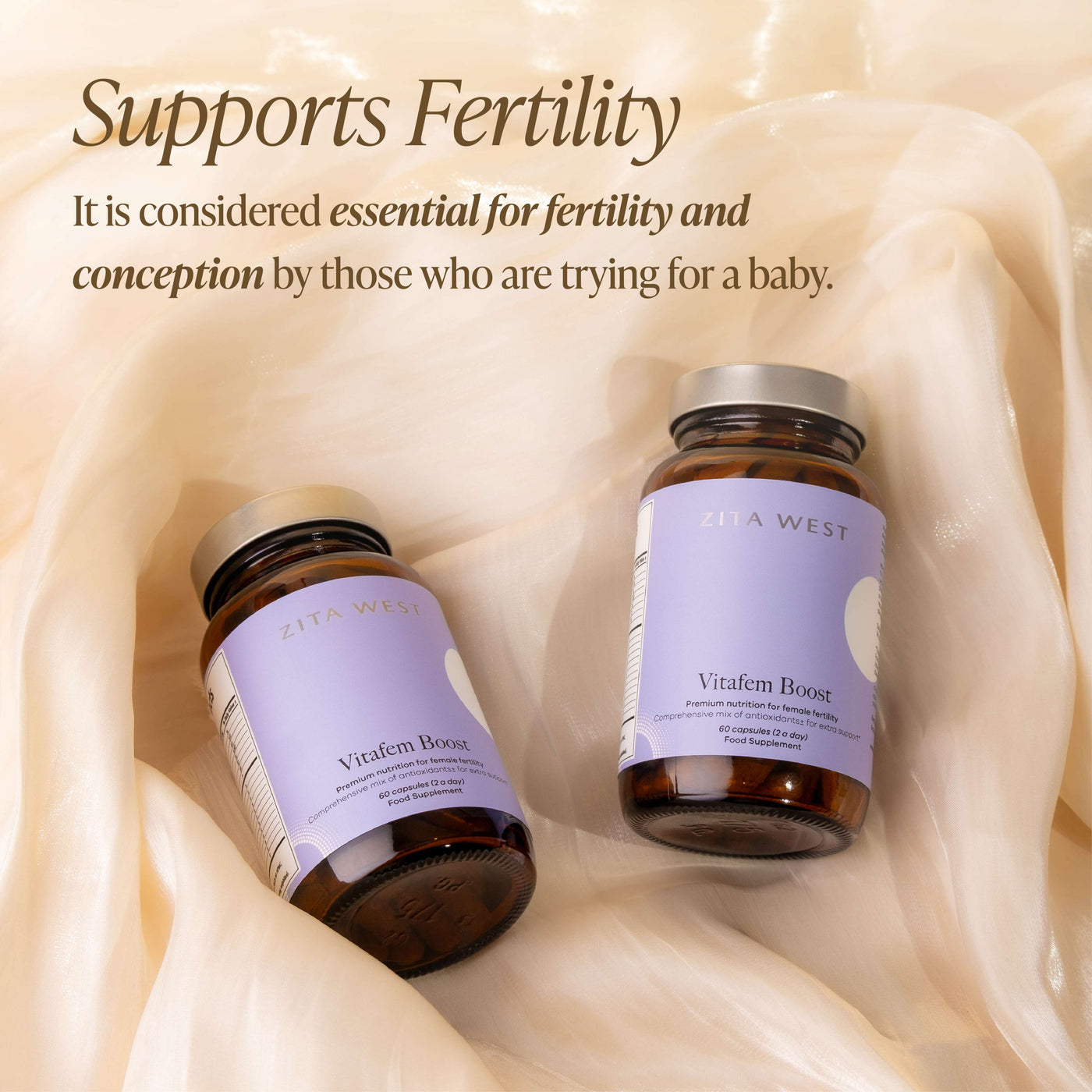 Vitafem Boost, Antioxidants for Female Fertility