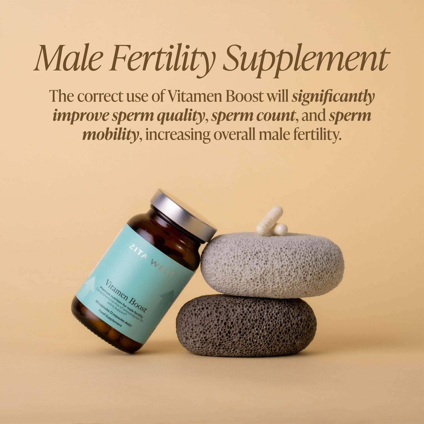 Vitamen Boost, Antioxidants for Male Fertility